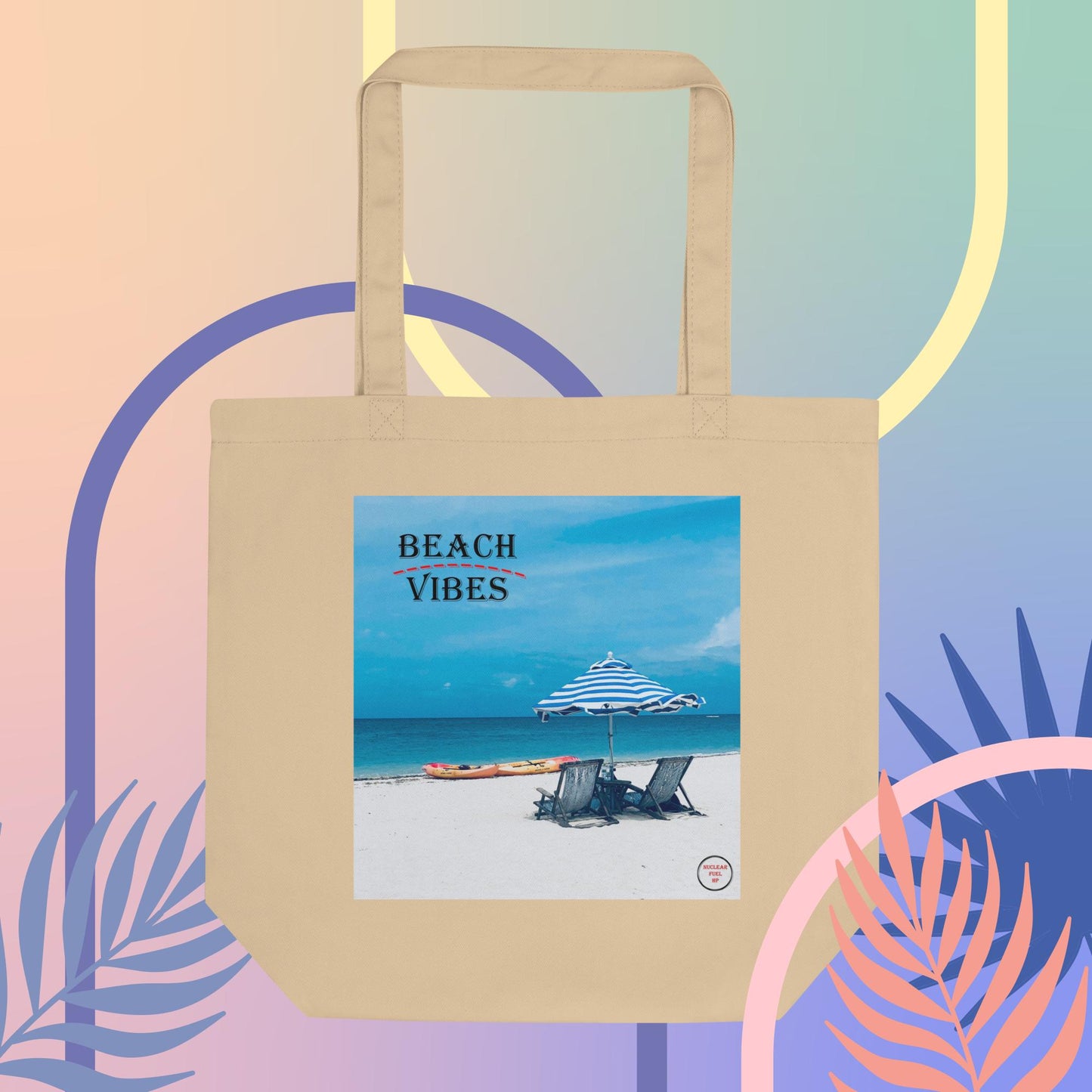 Beach Vibes Eco Tote Bag