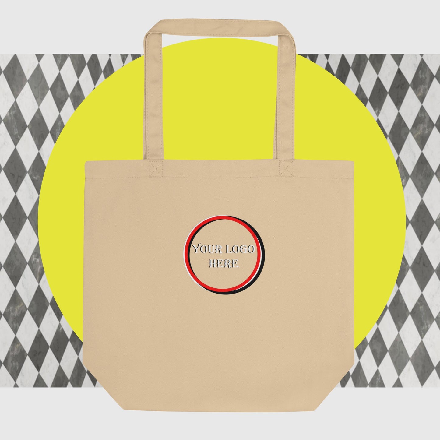 Eco Tote Bag, Customizable logo