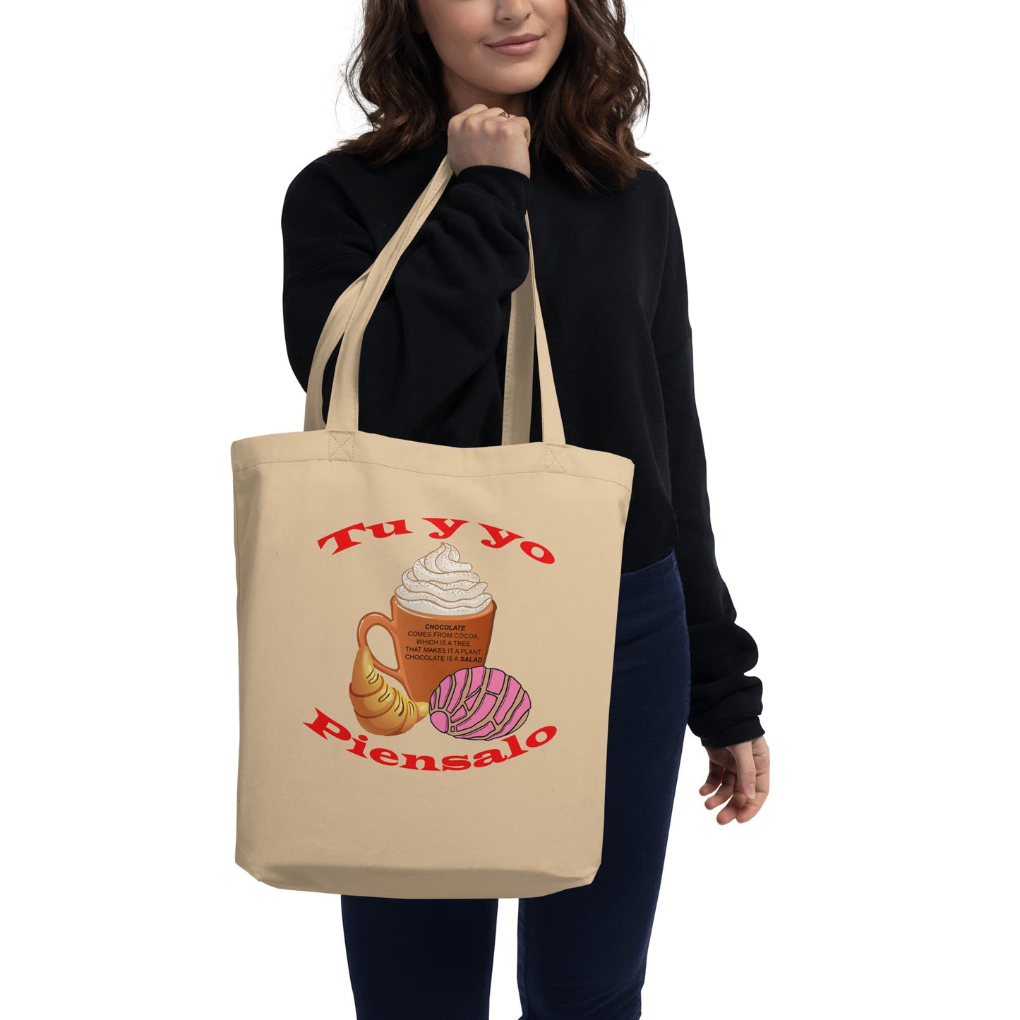 Tu y yo, piensalo Eco Tote Bag