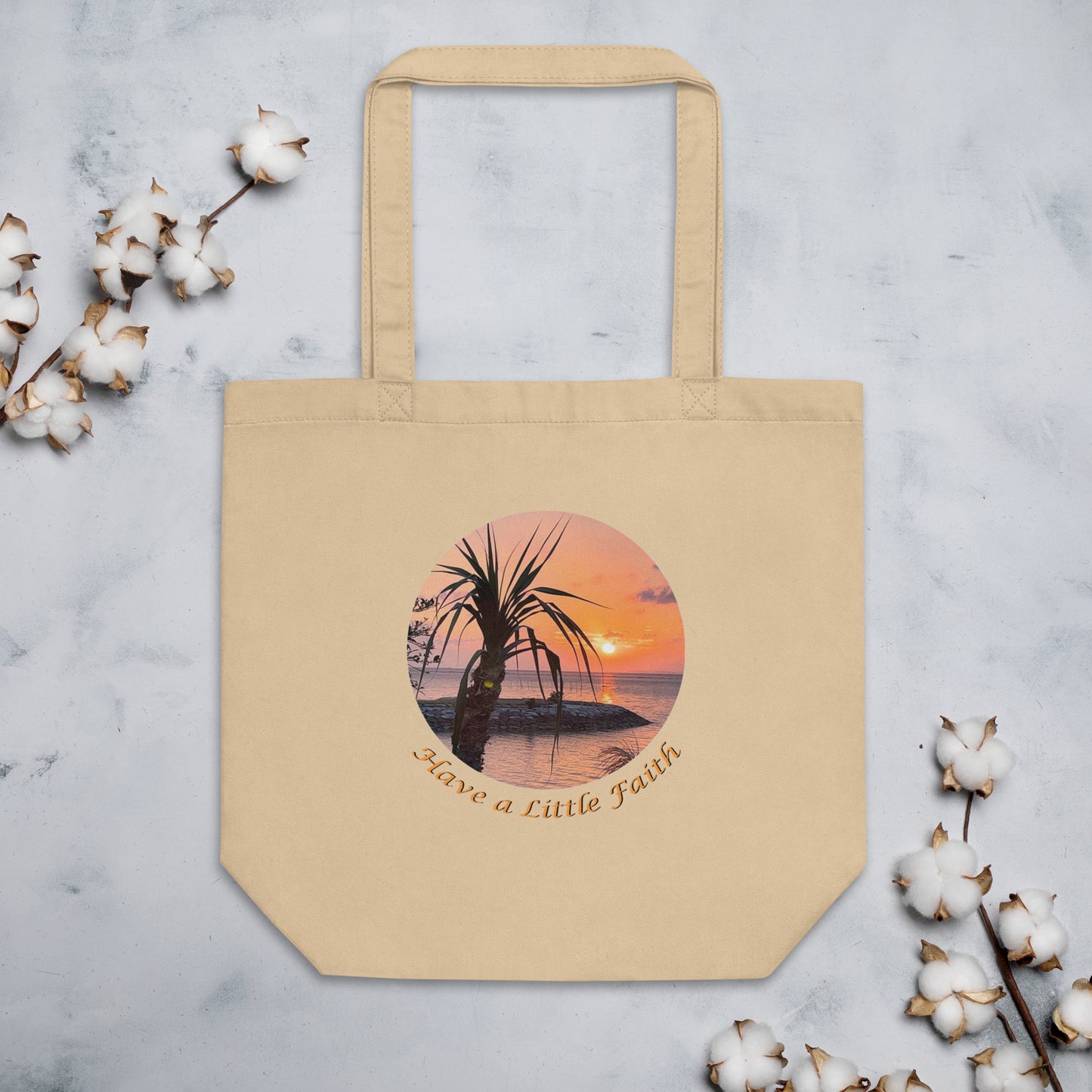 Have a little faith tote bag