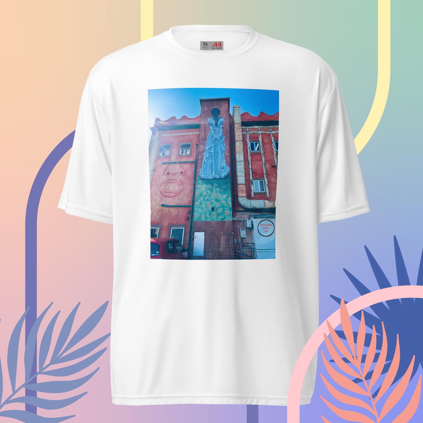 A4 Silky Creative Building Unisex T-Shirt