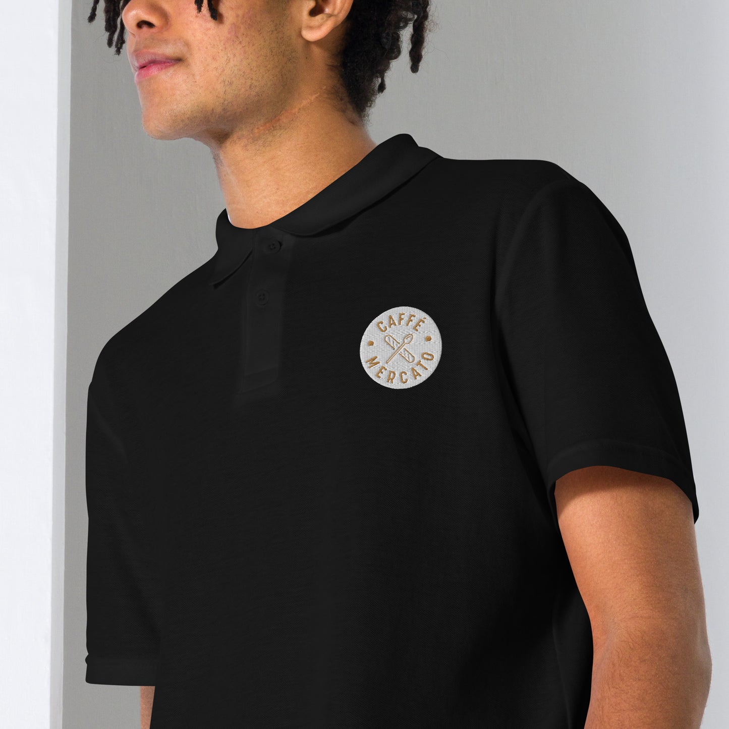 Embroidered polo shirts