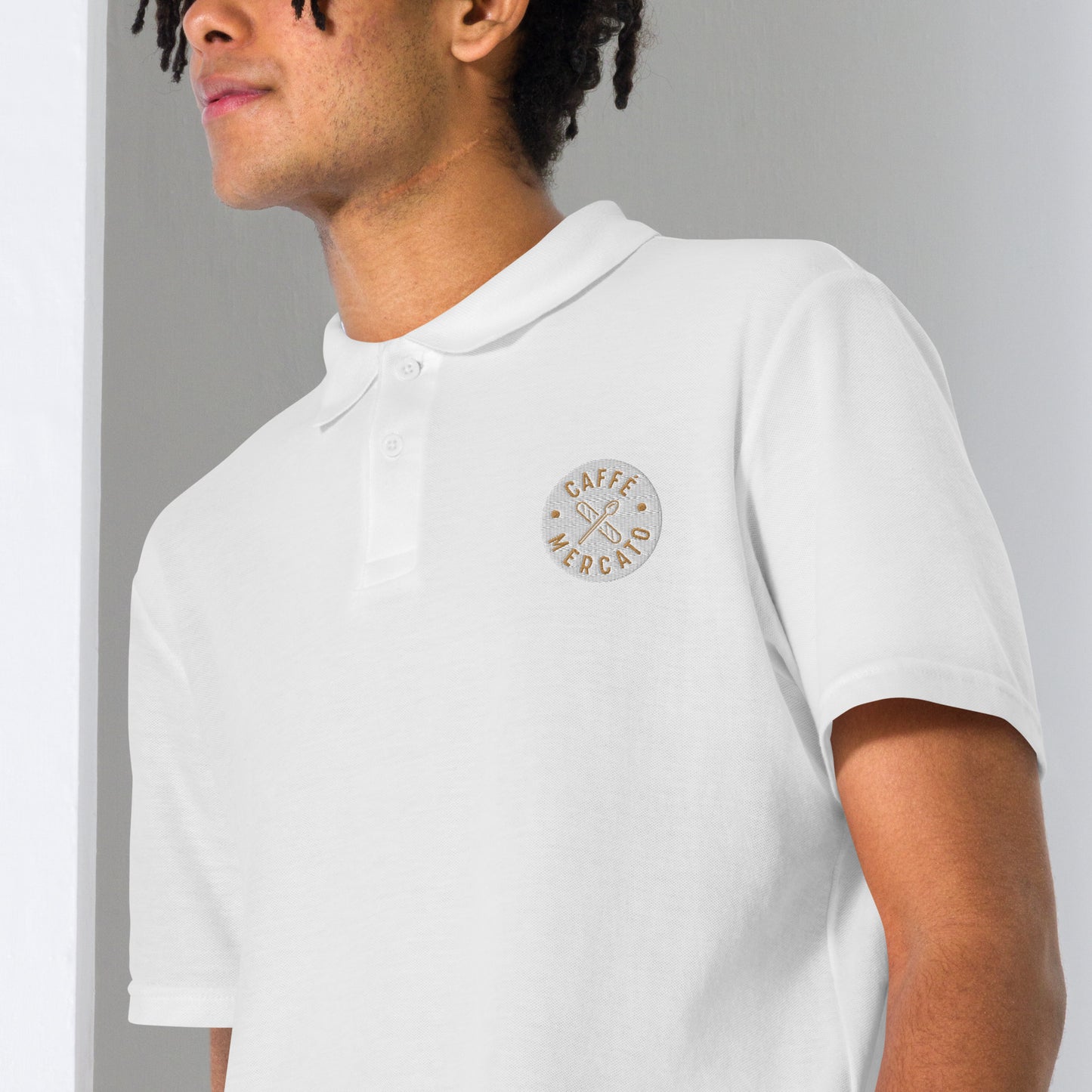 Embroidered polo shirts