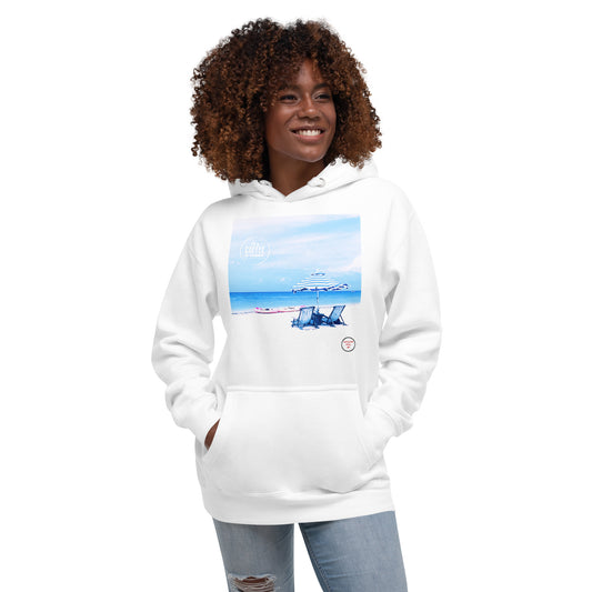 Coffee at the Beach Unisex Hoodie