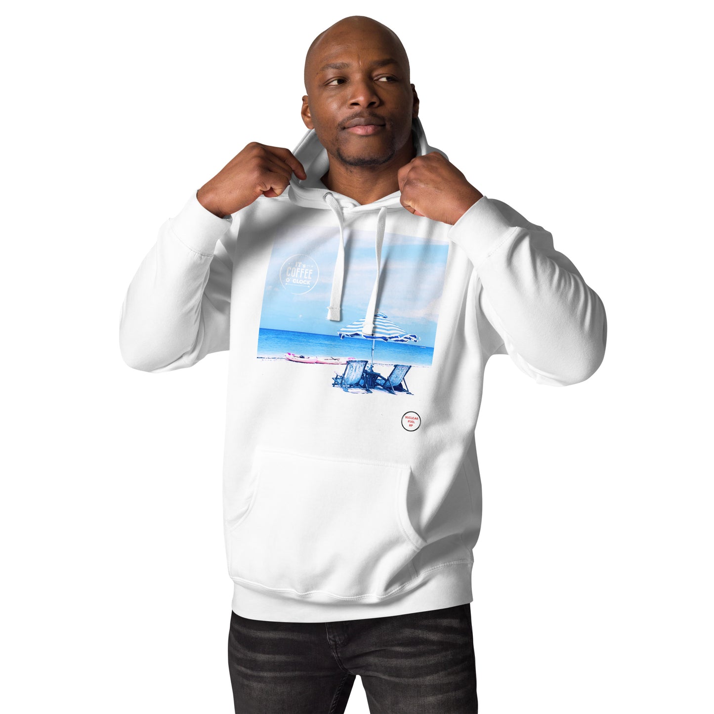 Coffee at the Beach Unisex Hoodie