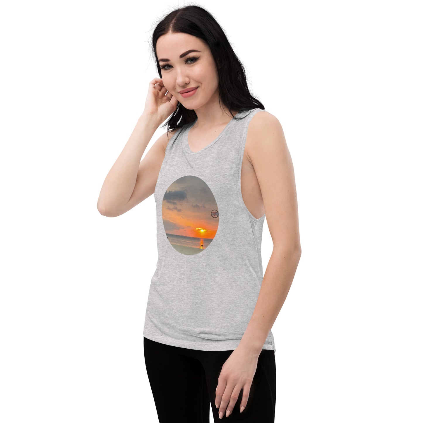 Sunset Ladies’ Muscle Tank