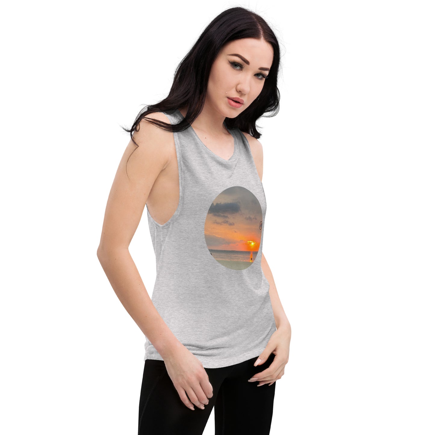 Sunset Ladies’ Muscle Tank