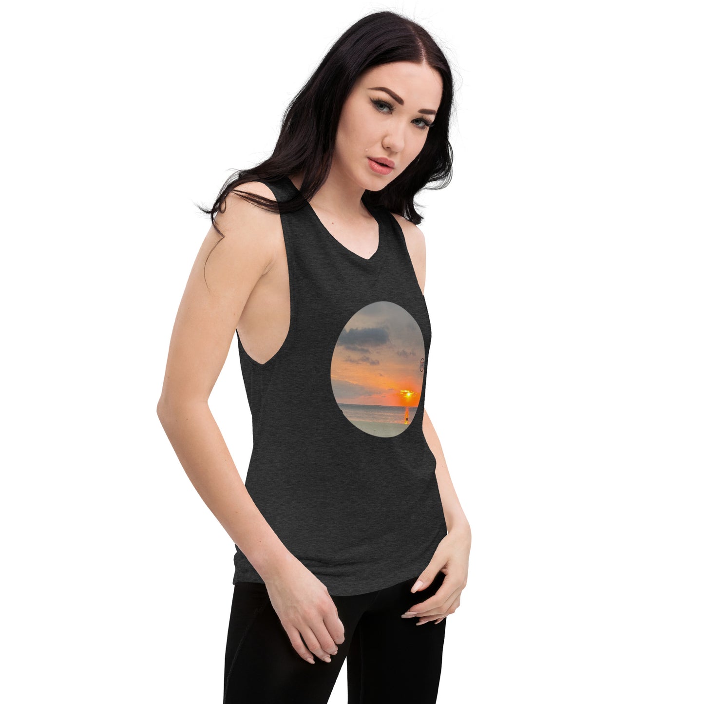 Sunset Ladies’ Muscle Tank