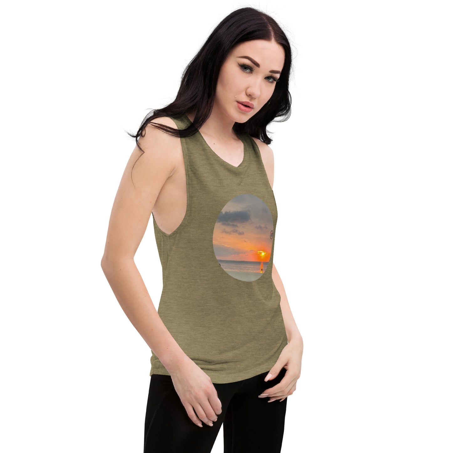 Sunset Ladies’ Muscle Tank