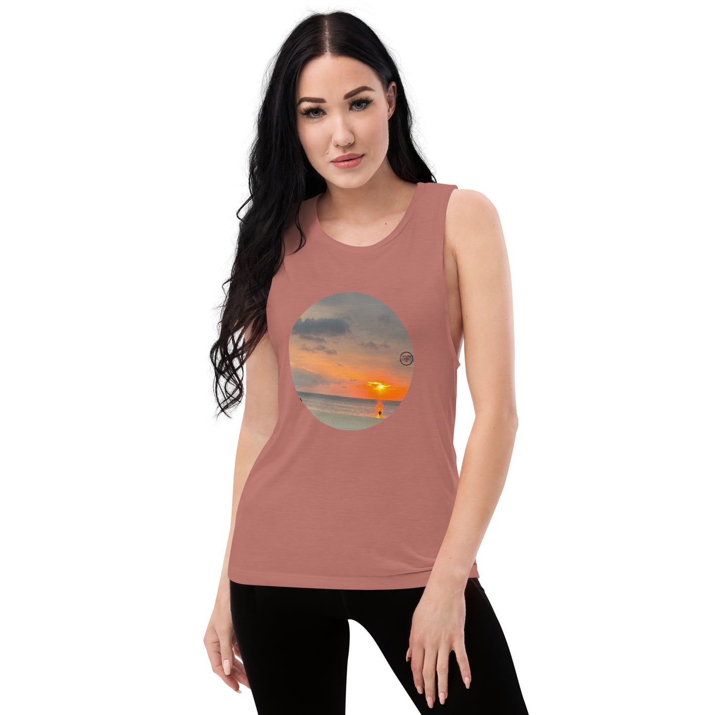 Sunset Ladies’ Muscle Tank