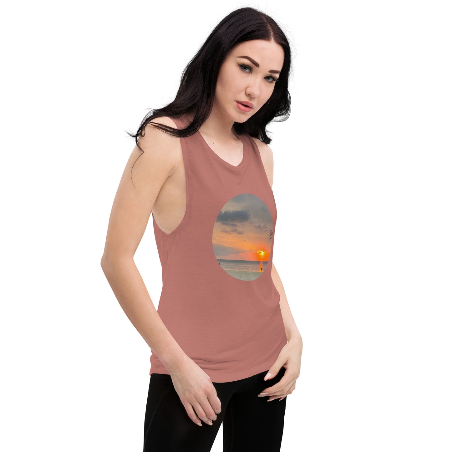 Sunset Ladies’ Muscle Tank