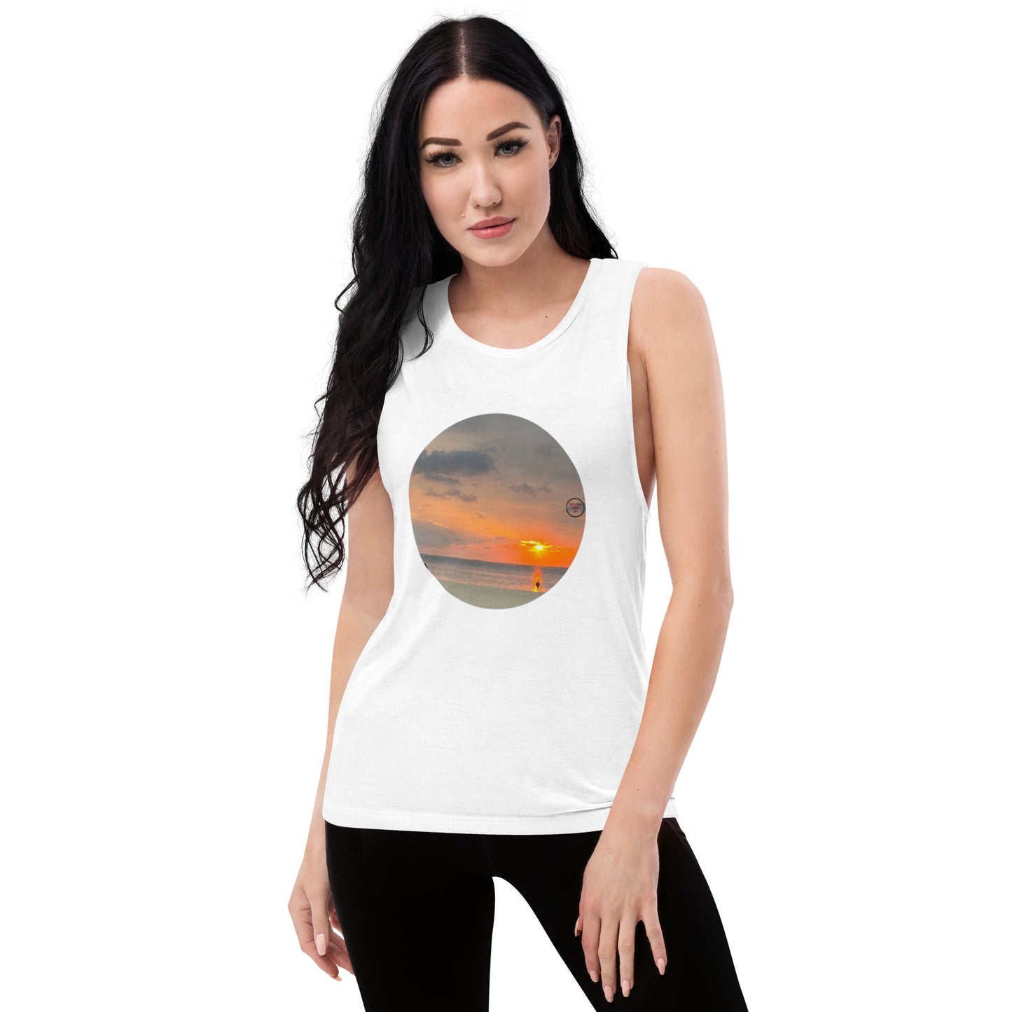 Sunset Ladies’ Muscle Tank