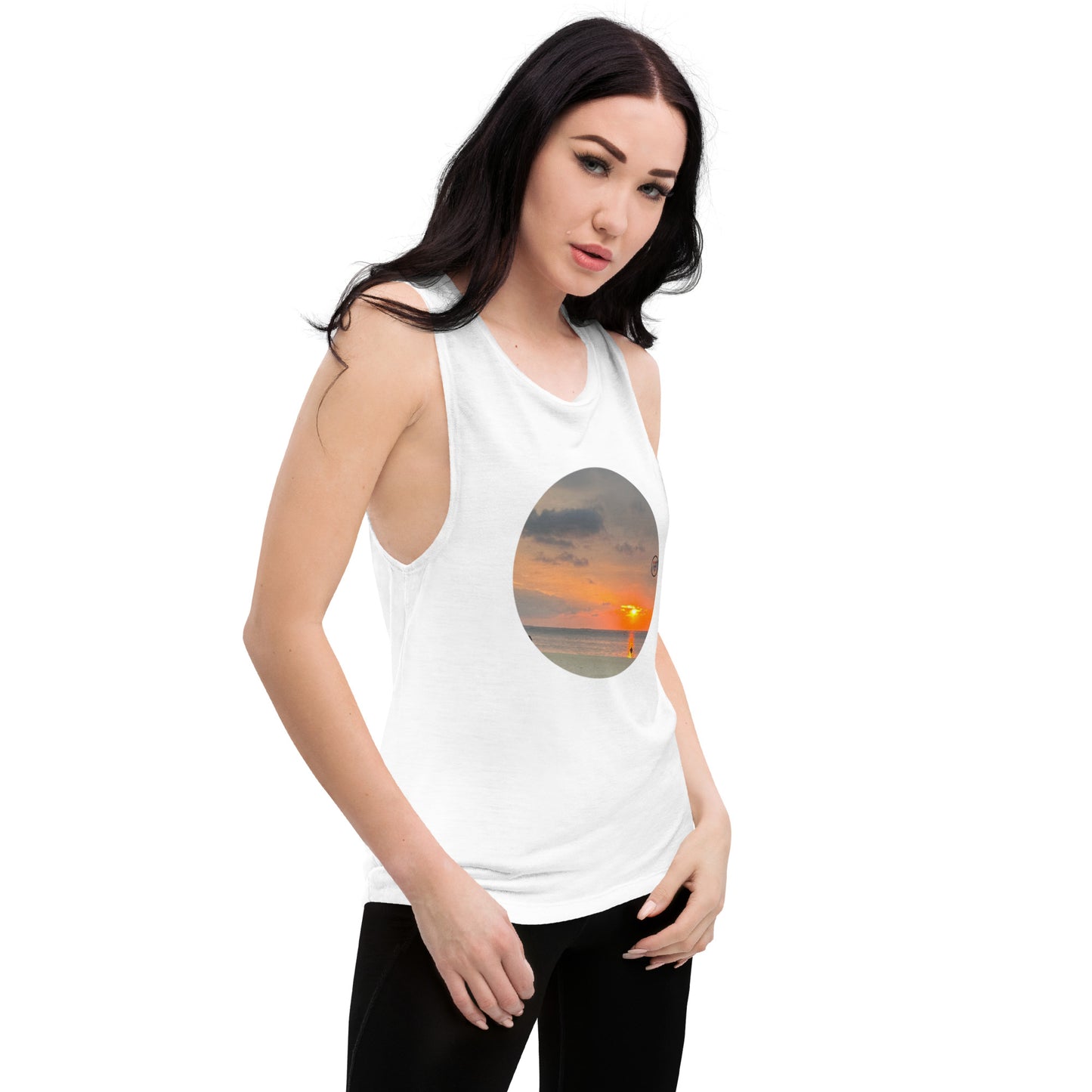 Sunset Ladies’ Muscle Tank