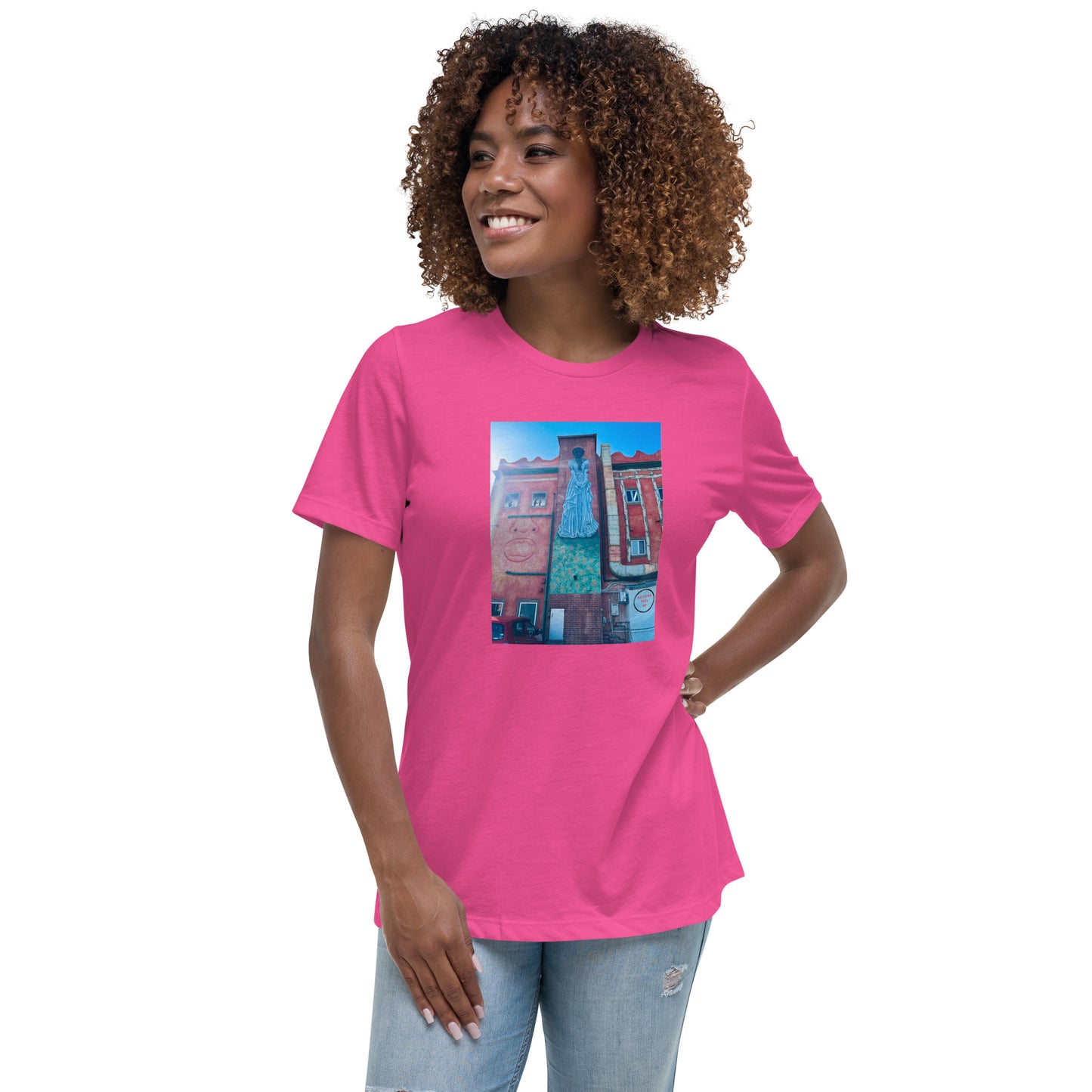 Canvas Creative Building Women's Relaxed T-Shirt