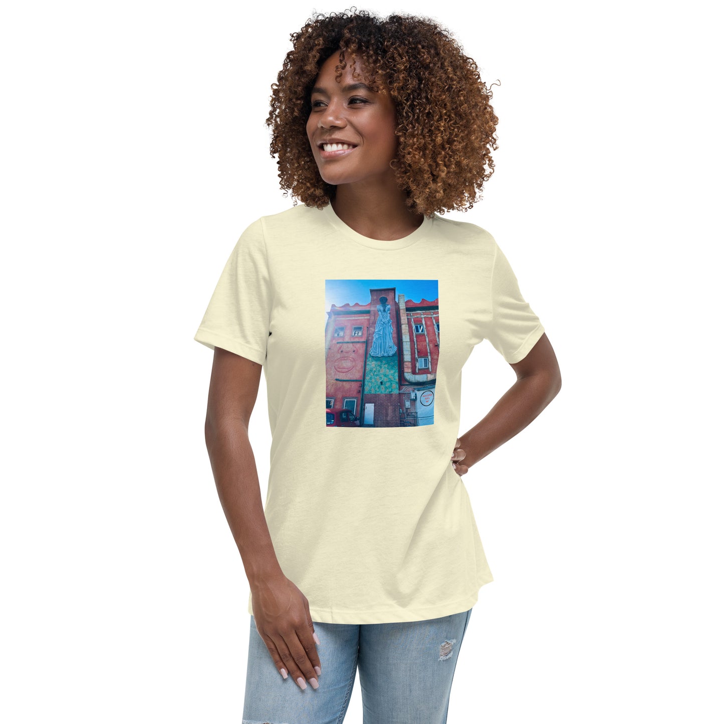 Canvas Creative Building Women's Relaxed T-Shirt