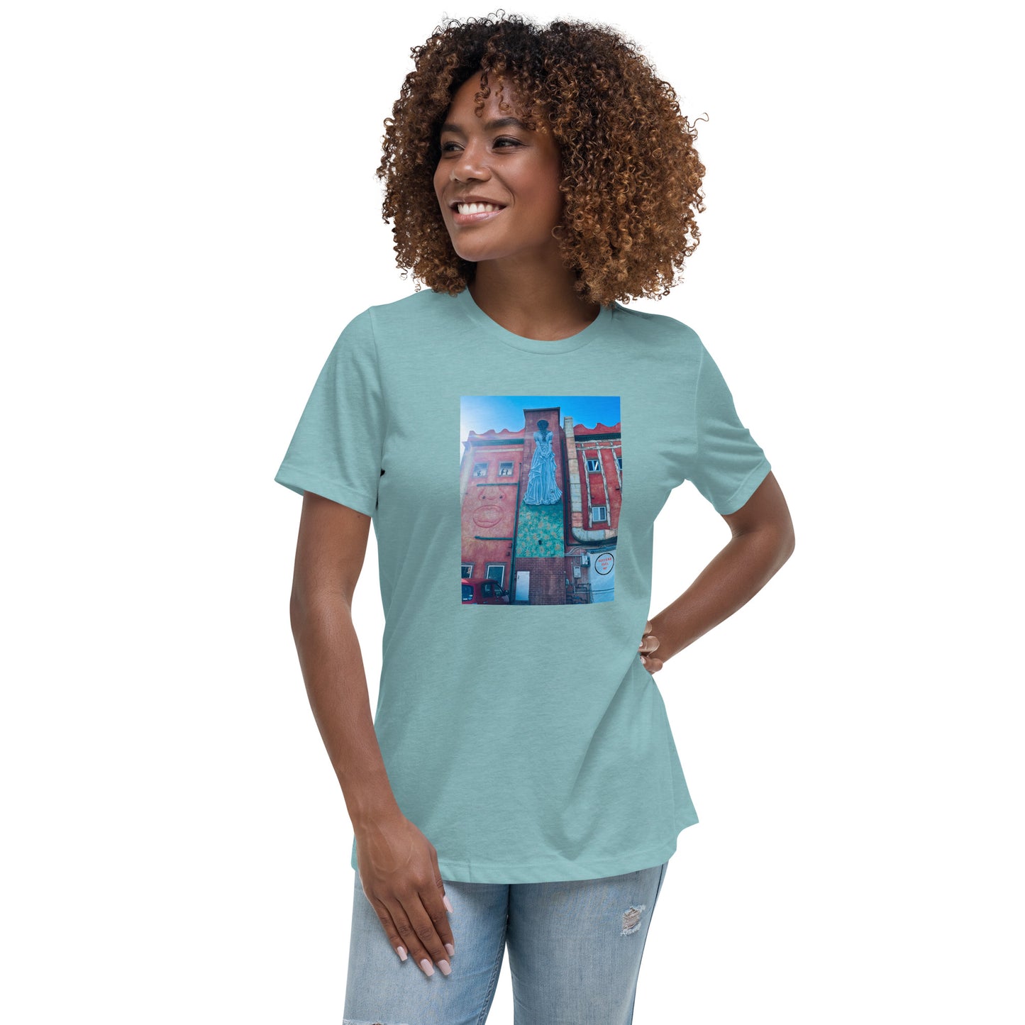 Canvas Creative Building Women's Relaxed T-Shirt