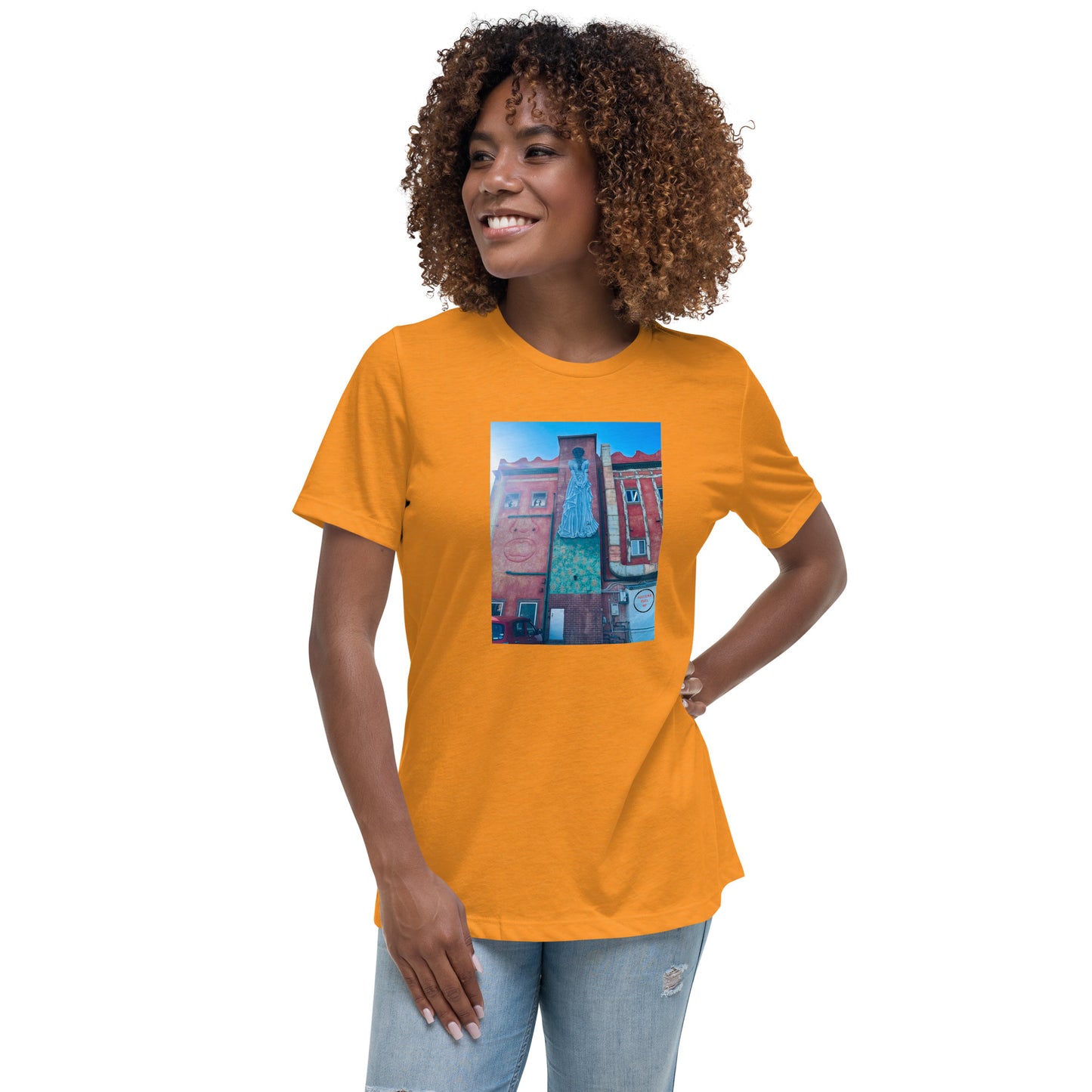 Canvas Creative Building Women's Relaxed T-Shirt