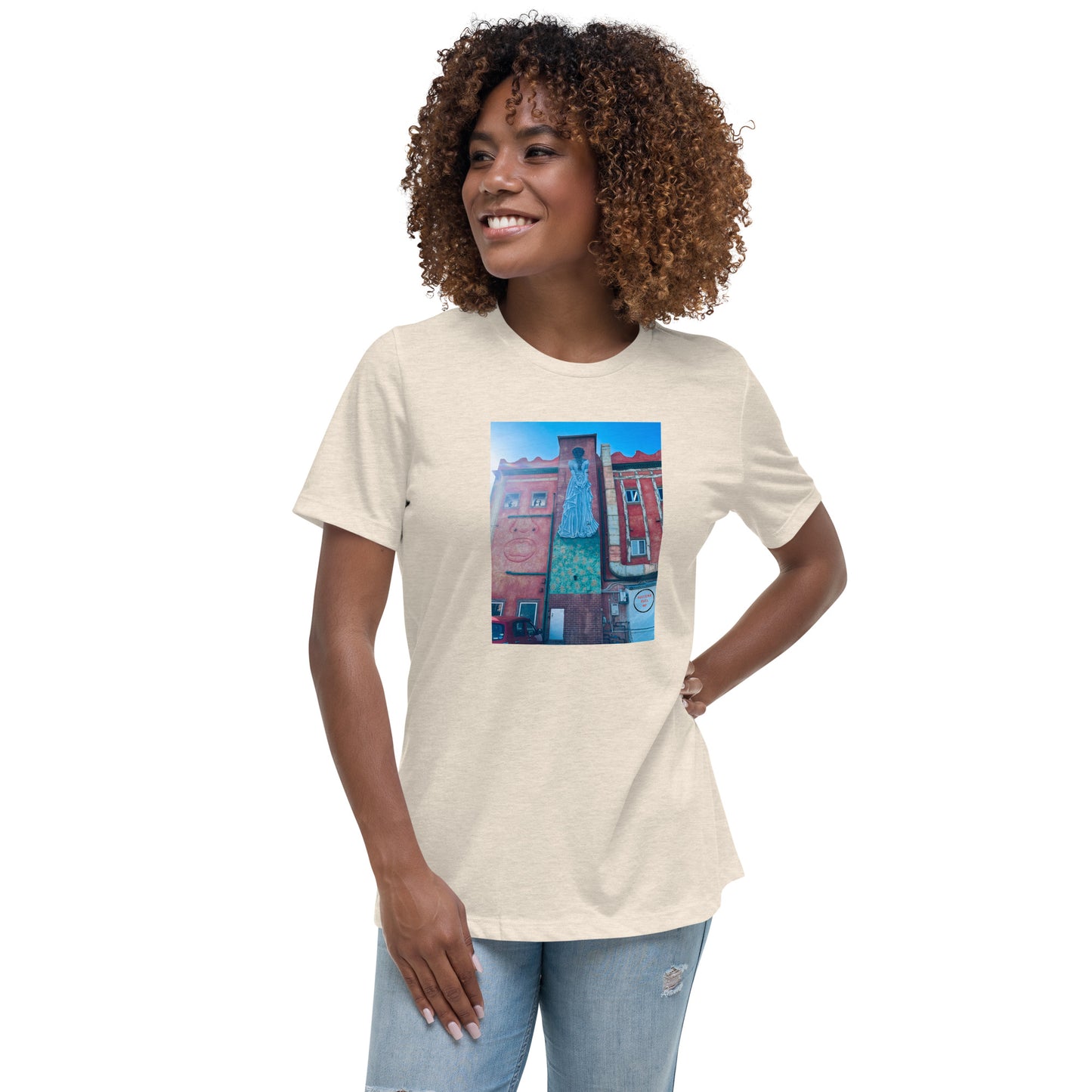 Canvas Creative Building Women's Relaxed T-Shirt