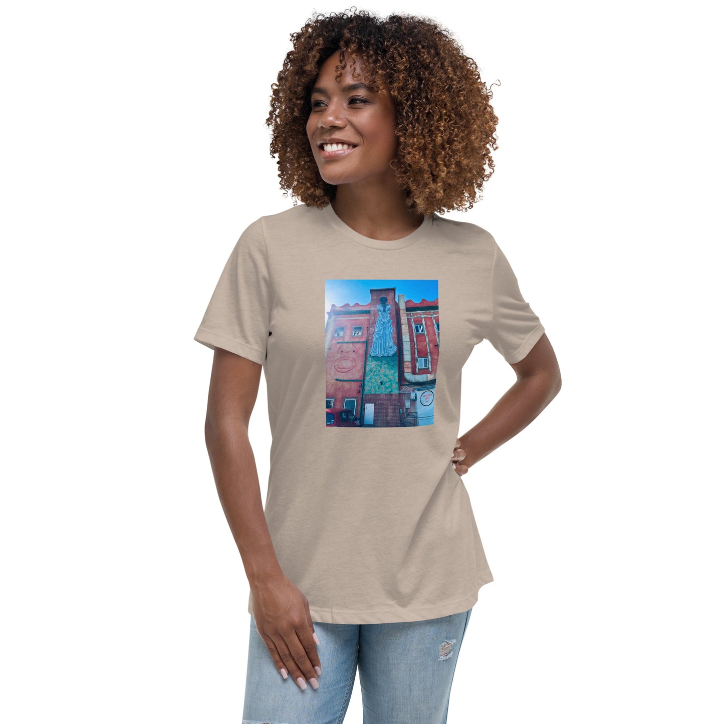 Canvas Creative Building Women's Relaxed T-Shirt