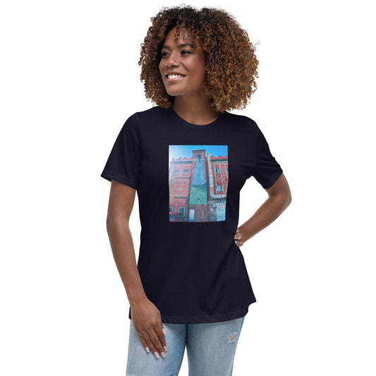 Canvas Creative Building Women's Relaxed T-Shirt