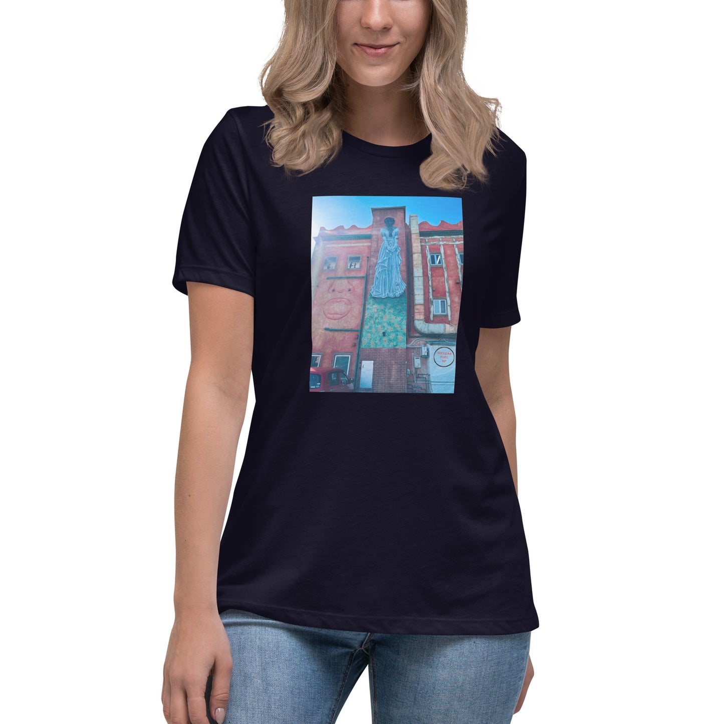 Canvas Creative Building Women's Relaxed T-Shirt