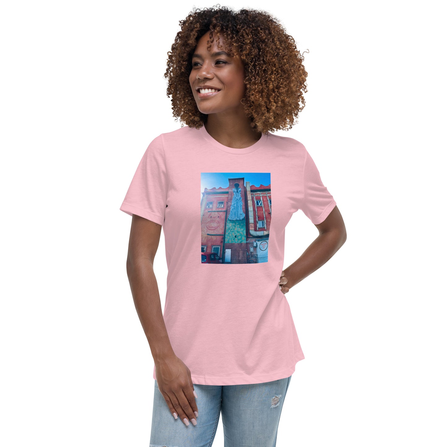 Canvas Creative Building Women's Relaxed T-Shirt