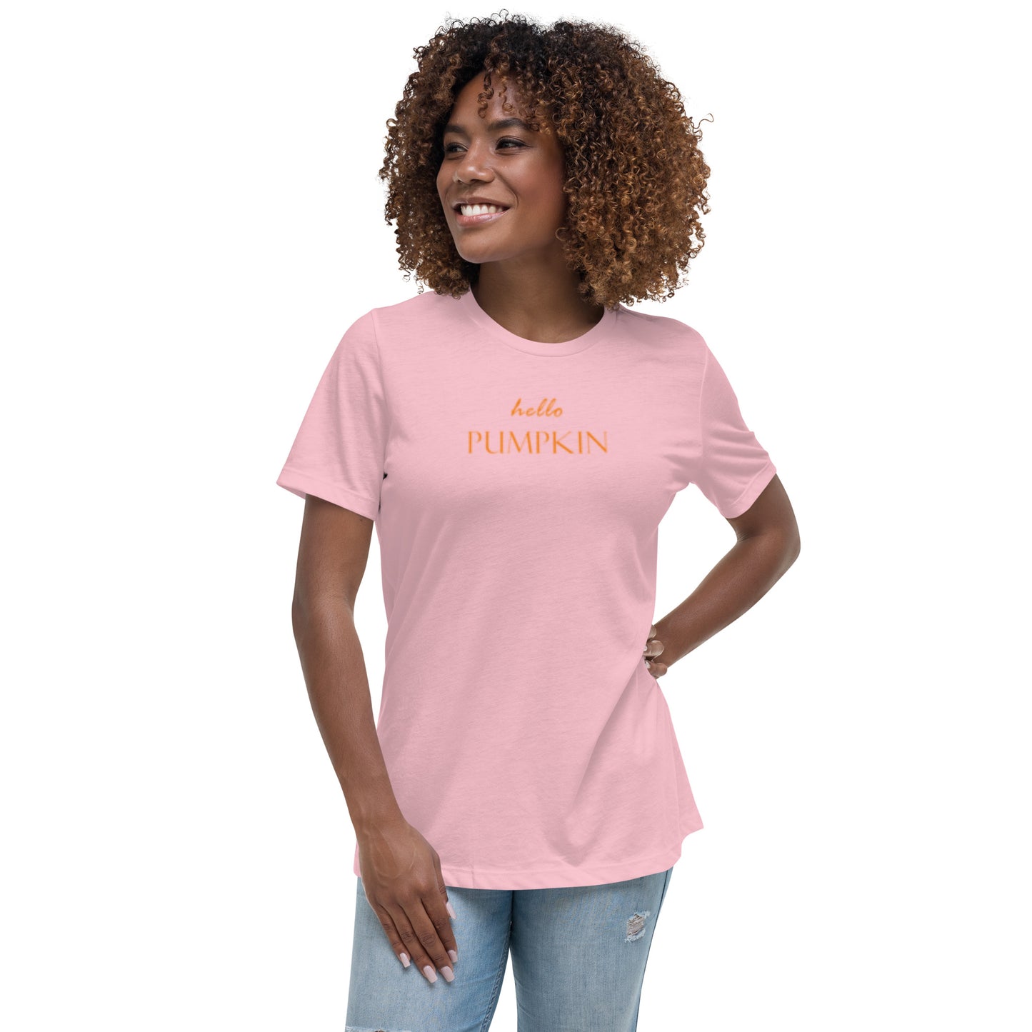 Hello Pumpkin Women's, Relaxed T-Shirt