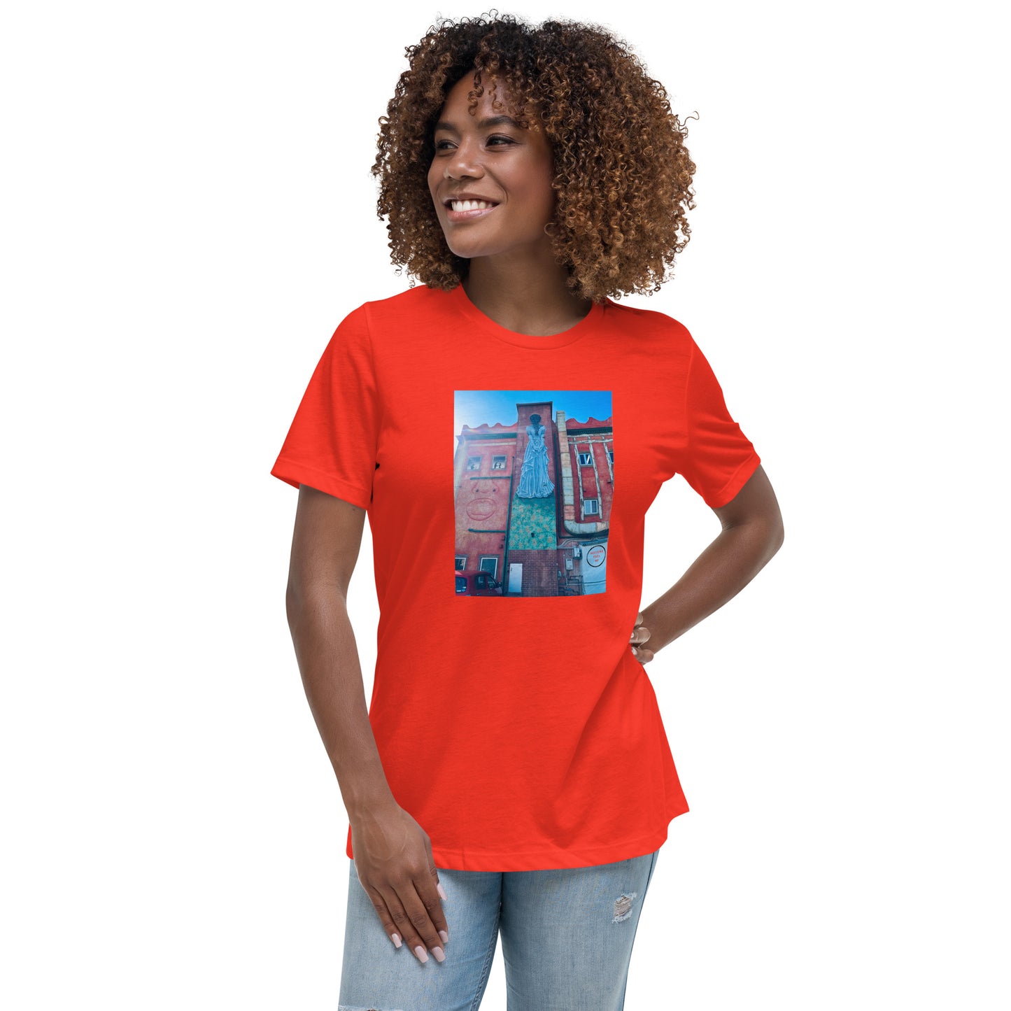 Canvas Creative Building Women's Relaxed T-Shirt